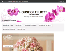 Tablet Screenshot of houseofelliott-ni.co.uk